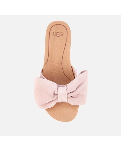 ugg sandals bow