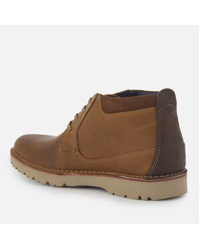 clarks vargo mid dark tan