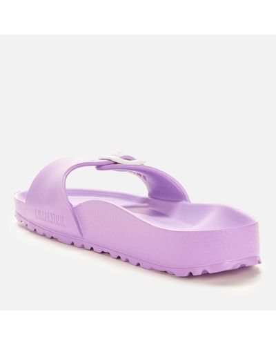 Birkenstock Madrid Eva Single Strap Sandals in Purple - Lyst
