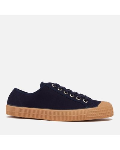 Novesta Star Master Canvas Low Top Trainers - Blue