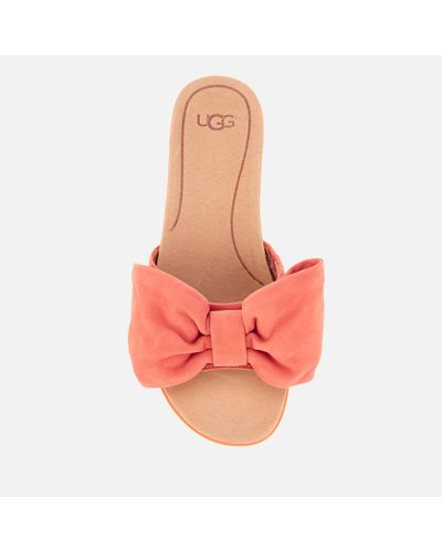 ugg bow sandals