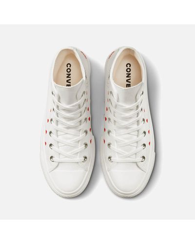 chuck taylor all star lift love hi top sneaker