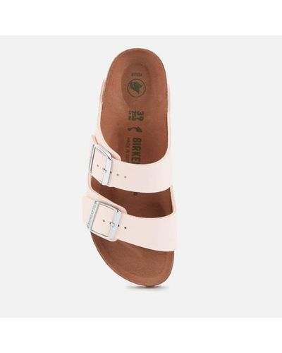 Birkenstock Vegan Arizona Slim Fitdouble Strap Sandals - Lyst