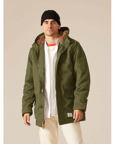 green mod parka
