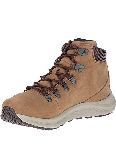 merrell men's ontario mid waterproof shoe