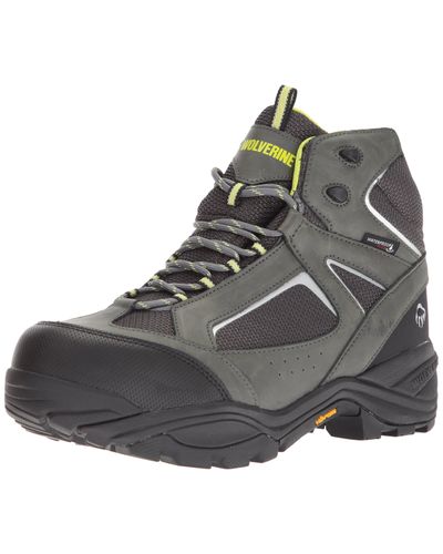 wolverine men's gear wpf composite toe wellington boots