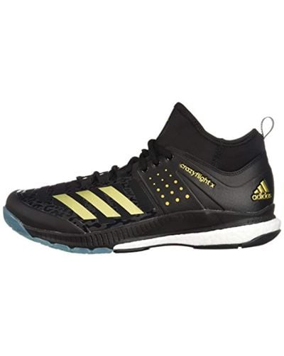 adidas Crazyflight X Mid Volleyball Shoes in Black for Men - Lyst