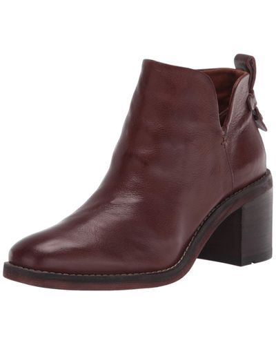 franco klora block heel bootie