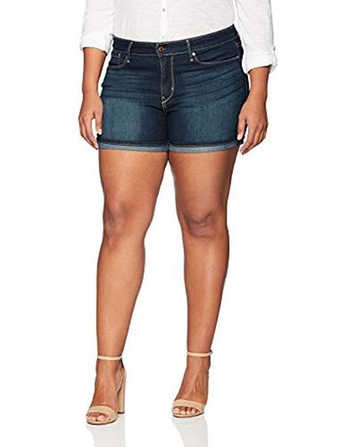 plus size levi shorts
