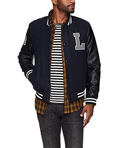 varsity jacket levis