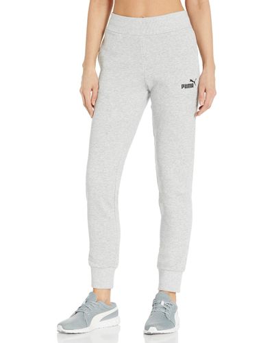 puma essentials fleece sweatpants