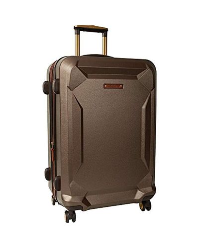 brown suitcase set