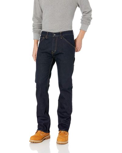 levi's 505 regular fit workwear utility pants