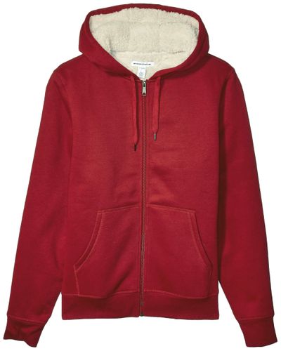 amazon men's sherpa lined hoodie
