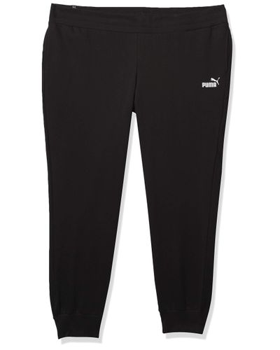 puma essentials fleece sweatpants
