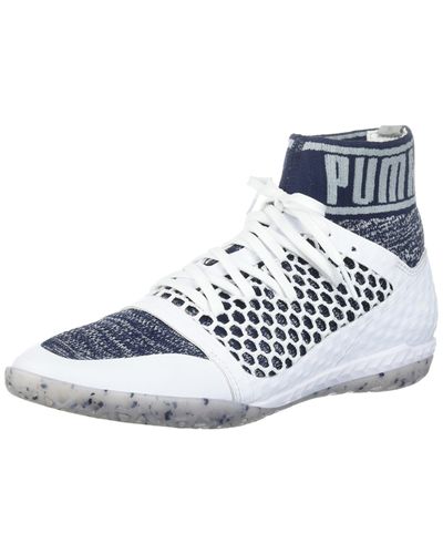 puma thunder white grey