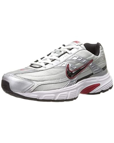 Nike Leather Initiator Competition Running Shoes, Grey (metallic  Silver/black/white 001), 6 6/6.5 Uk for Men - Lyst