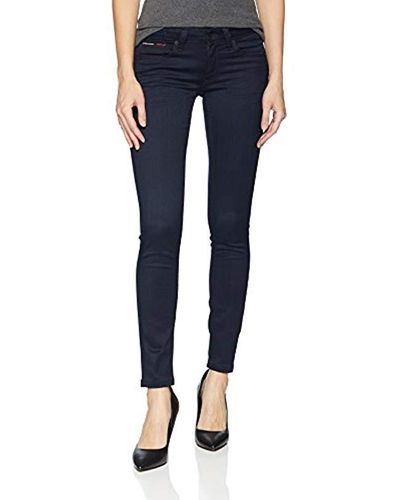 opruiming > tommy hilfiger sophie low rise skinny jeans -