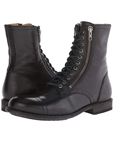 frye tyler double zip boot