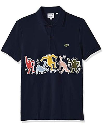 lacoste x keith haring polo