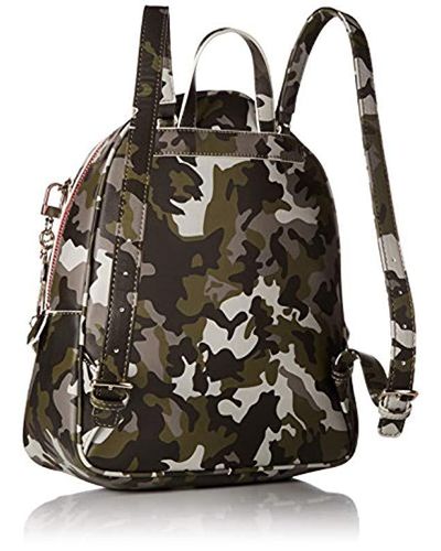 guess camouflage backpack
