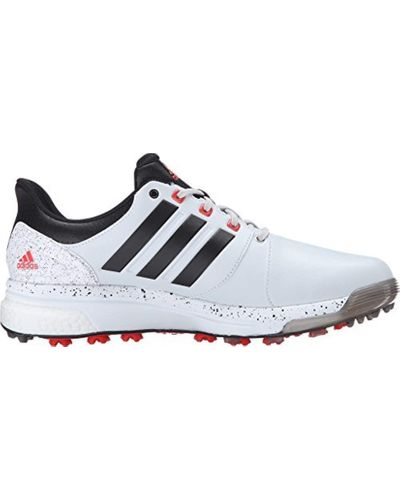 adidas Leather Adipower Boost 2 Golf Cleated in Grey (Gray) for Men - Lyst