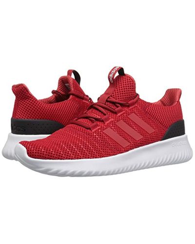 adidas Cloudfoam Ultimate in Scarlet 