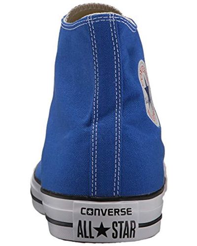royal blue high top chucks