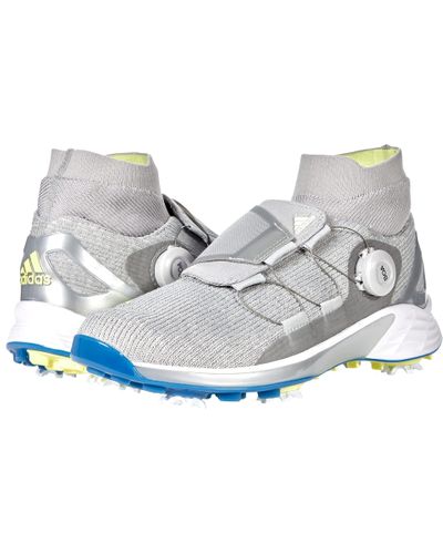 adidas S2G Recycled Polyester Mid-Cut Golf Shoes Core Black/Grey Four/Mesa - Carl's Golfland