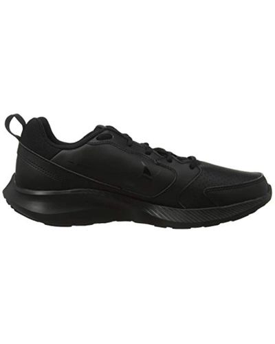 Nike Leather Todos Rn Shoe in Black 