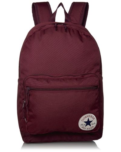 converse go backpack red