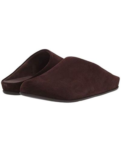 fitflop shove mule leather