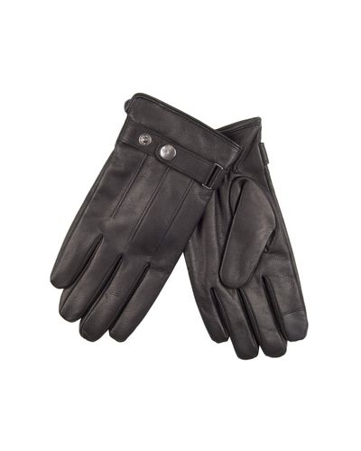 Dockers Leather Gloves With Smartphone Capacitive Touchscreen Compatibility  in Black for Men - Lyst