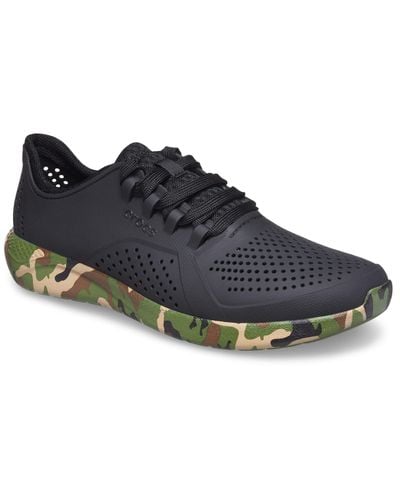 croc tennis shoes camo