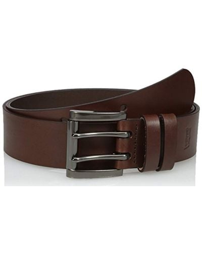 thick brown belt