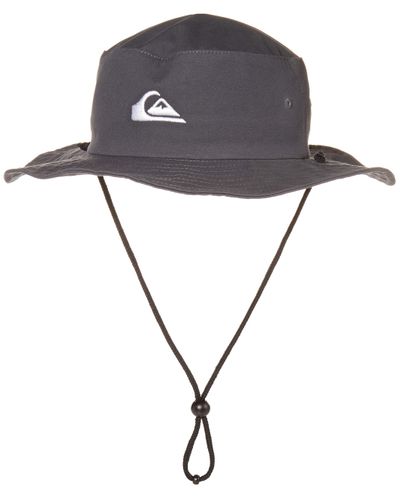 quiksilver men's bushmaster floppy sun beach hat