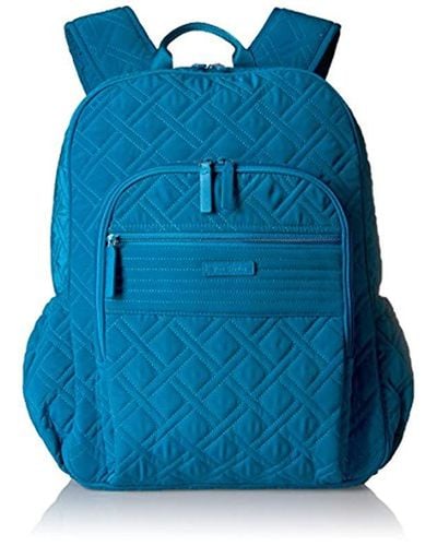 vera bradley black microfiber backpack