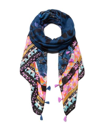 Desigual Foulard Jazmine in Navy (Blue) - Lyst