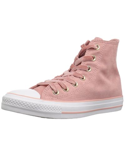 Converse Velvet Ctas Hi Rust Black 