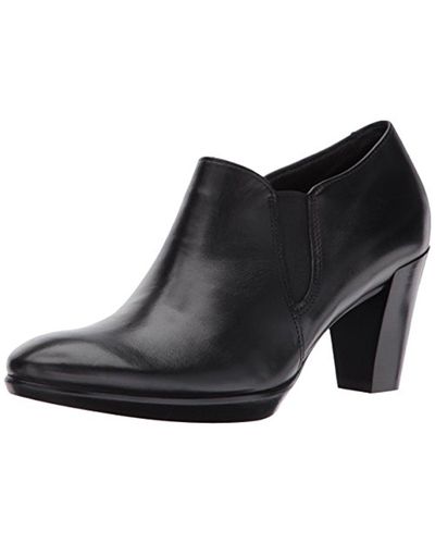 ecco women's shape 55 plateau stack shootie platform pump