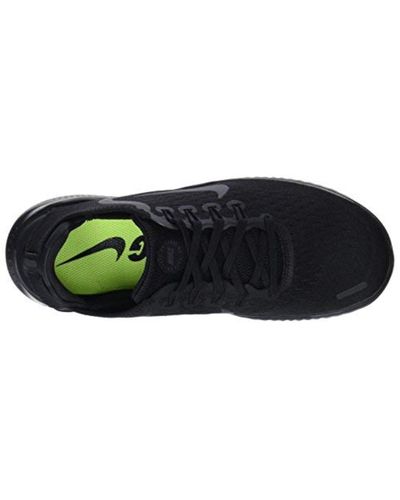 Nike Free Rn 18 Running Shoes In Black White Black For Men Lyst