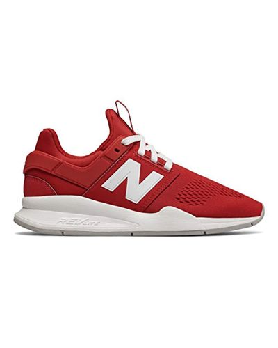 New Balance Synthetic 247v2 Sneaker in Red - Lyst New Balance Synthetic 247v2 Sneaker in Red - Lyst