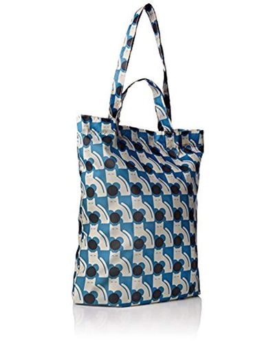 orla kiely packaway shopper