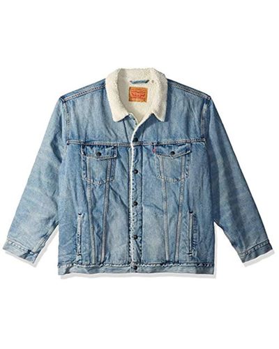 levis sherpa jacket big and tall Off 62 