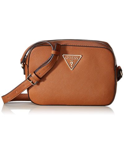 sac bandouliere guess marron