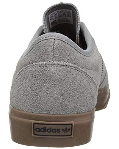 adidas suede grey