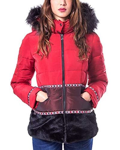 desigual red jacket