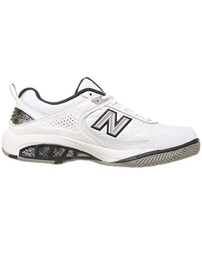 New Balance Mc806 Tennis Shoe, White, 14 4e Us in White for Men - Lyst