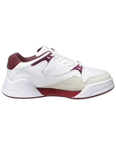 Lacoste Leather Court Slam 319 1 Sfa Trainers in White - Lyst