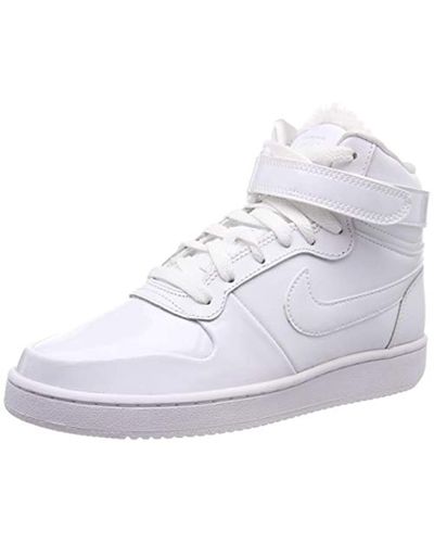 NIKE Nike EBERNON MID - Sneakers Femme black/white - Private Sport Shop